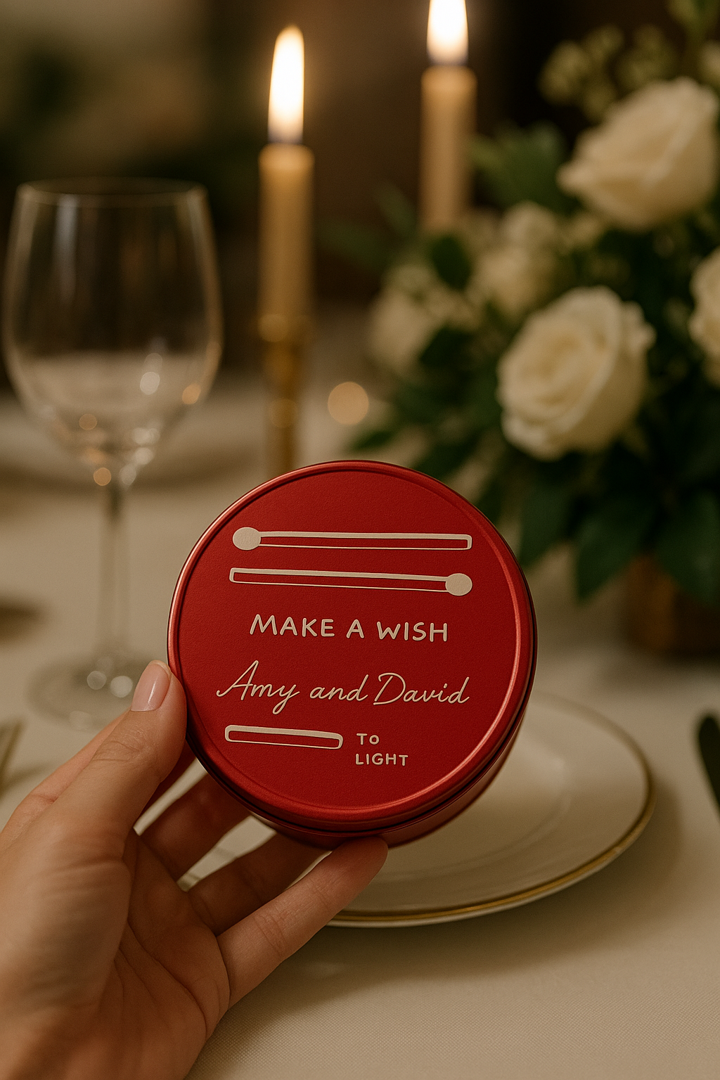 Custom Design Scented Soy Wax Candles