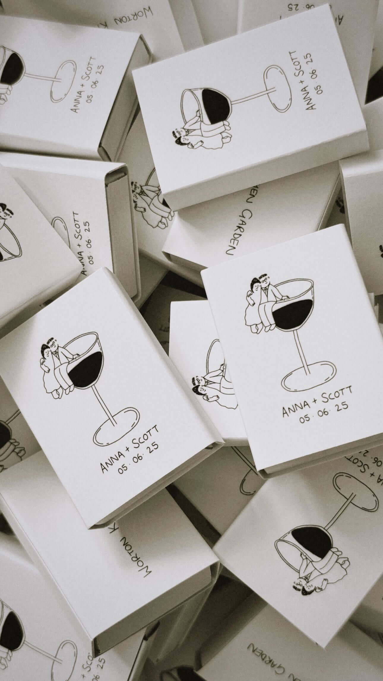Custom Illustrated Matchboxes – Personalised Event Favors (UK Made)Elegant and personal, our custom illustrated matchboxes are perfect for weddings, events, or gifting — handcrafted in the UK with care and style.Custom Illustrated Matchboxes – UK Event Fa