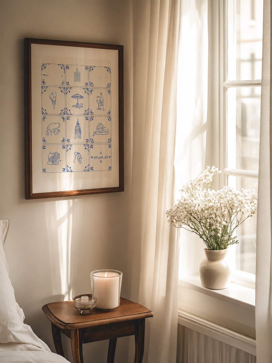 Personalised Dutch Tile Prints