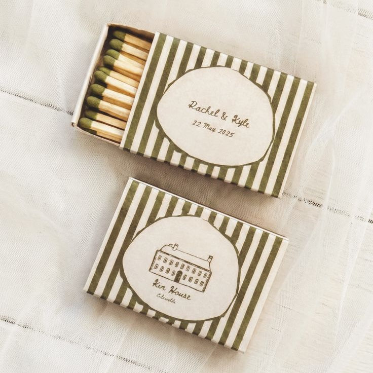 Custom Matchboxes for Weddings & Events | The Laldie