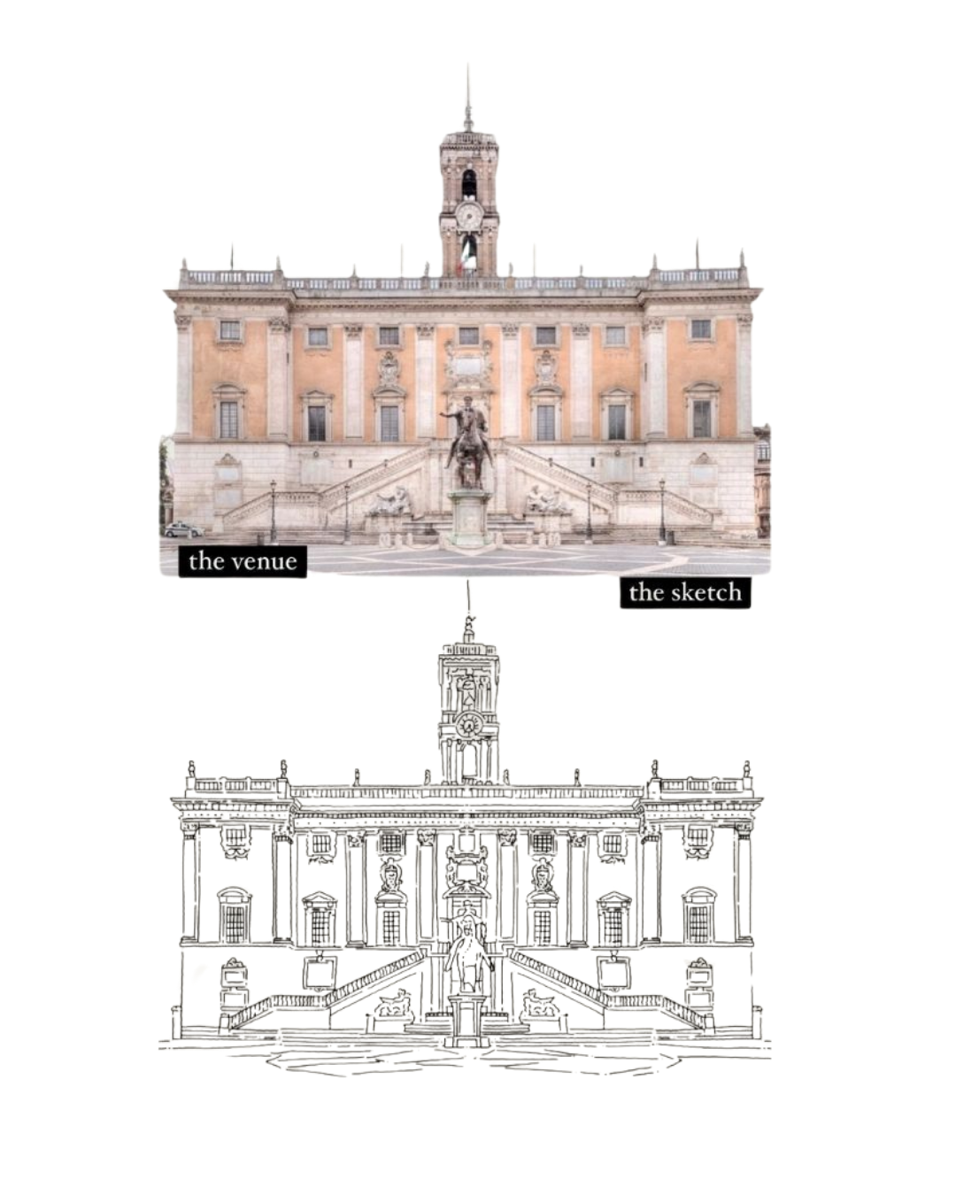 Venue Illustrations for Events