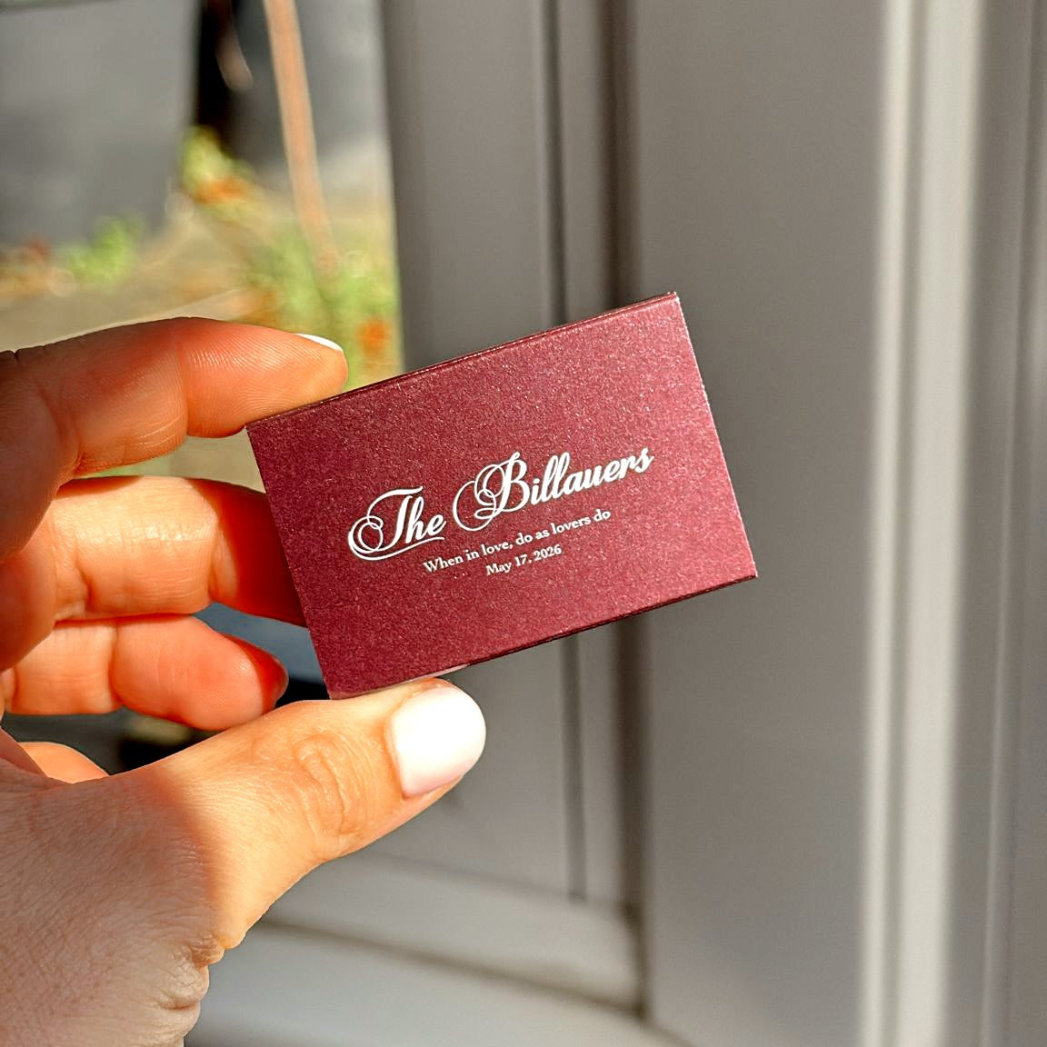 Custom Matchboxes for Weddings & Events | The Laldie