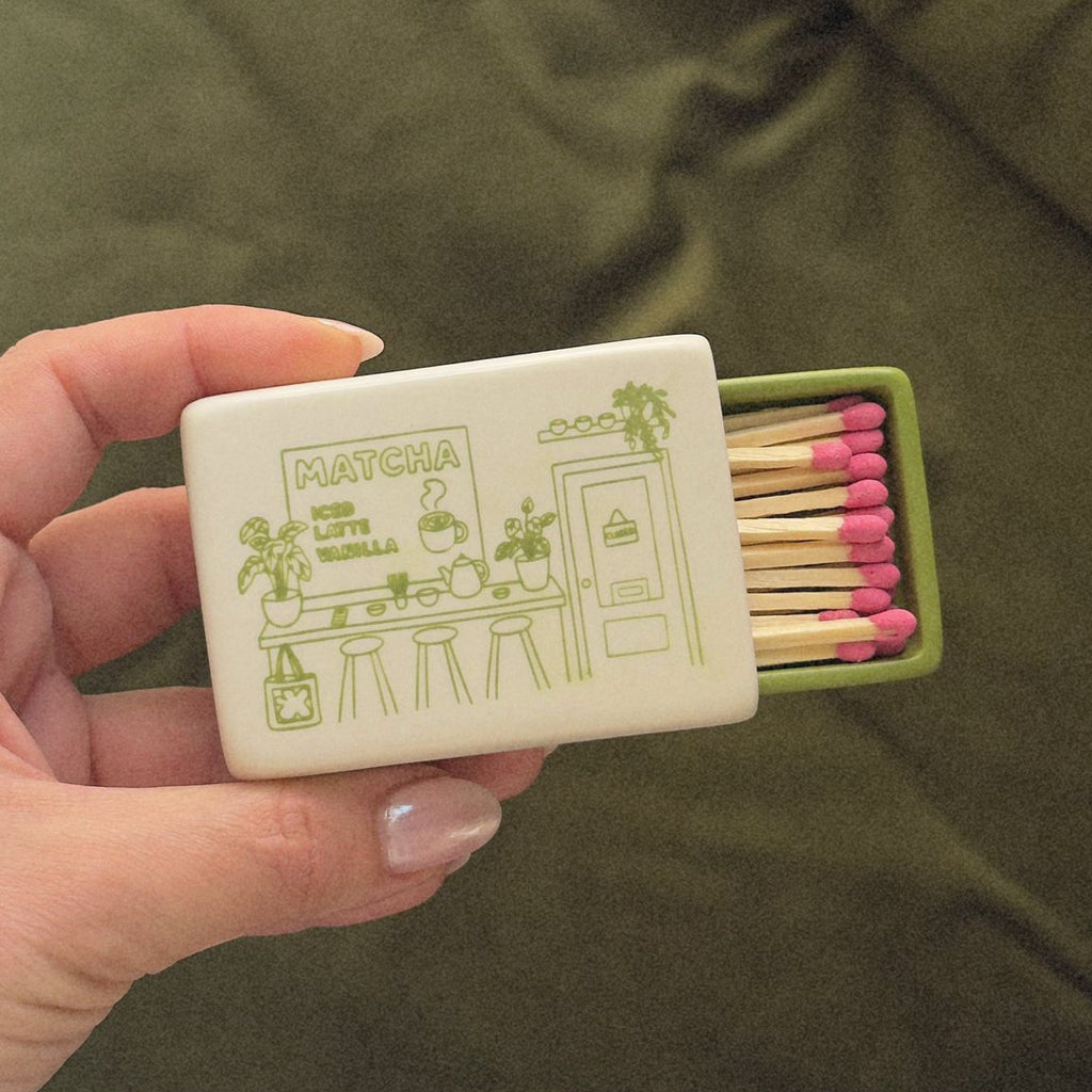 Luxury Handmade Match Holder I Artisan Match Box | Modern Decorative Match Storage