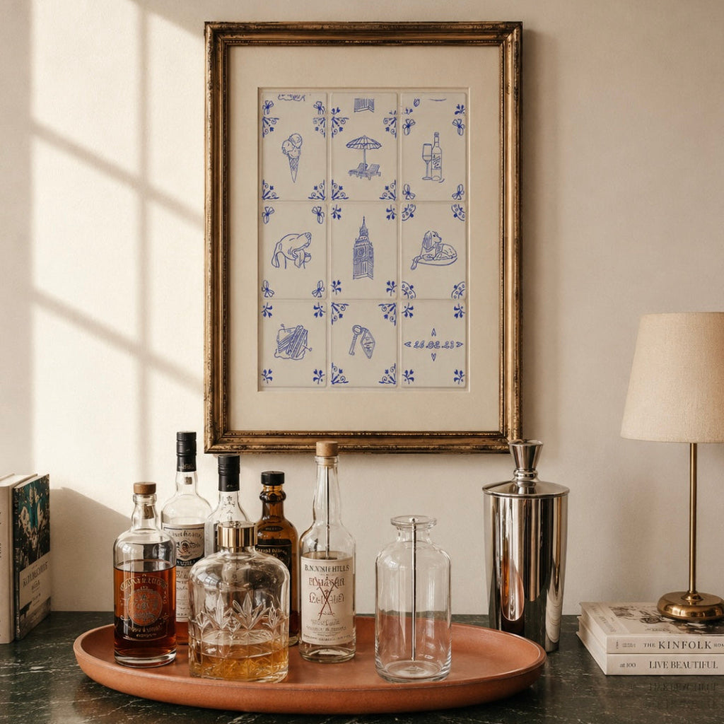 Personalised Dutch Tile Prints