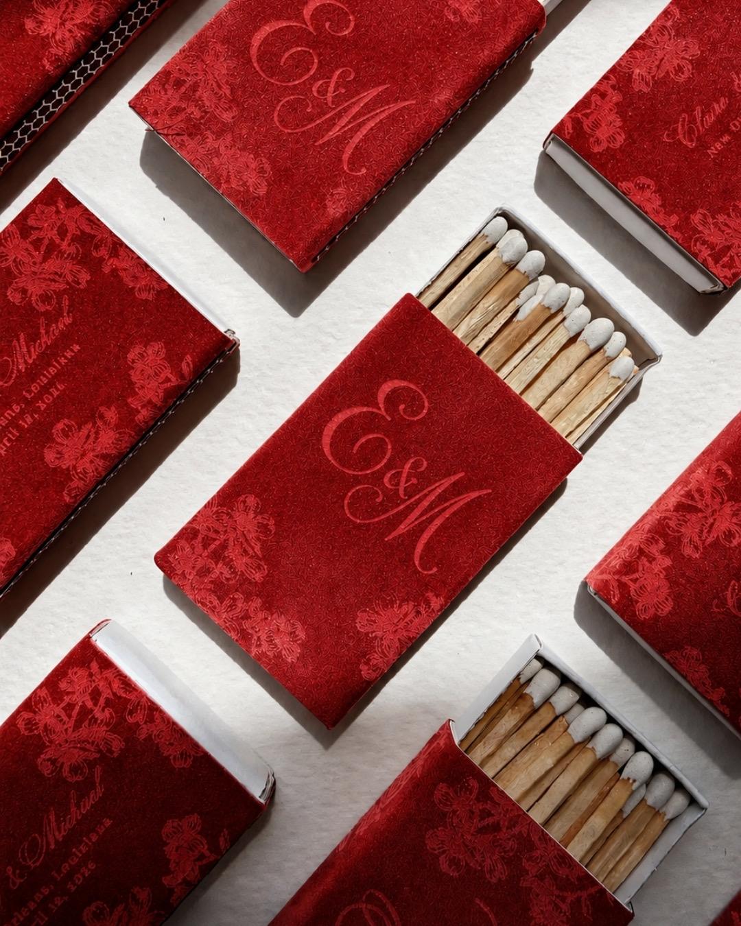 Velvet Matchboxes
