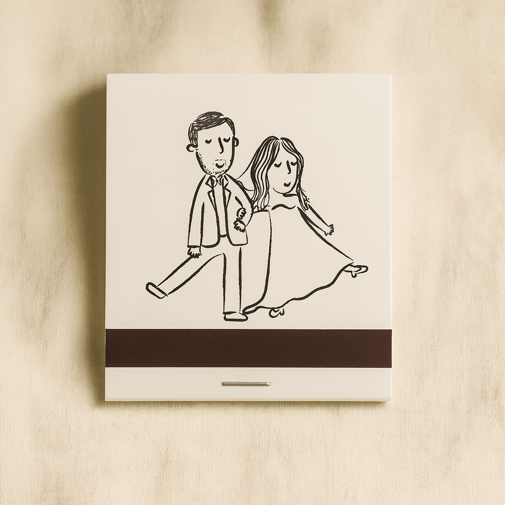Bespoke Matchbooks for Weddings & Events - The Laldie