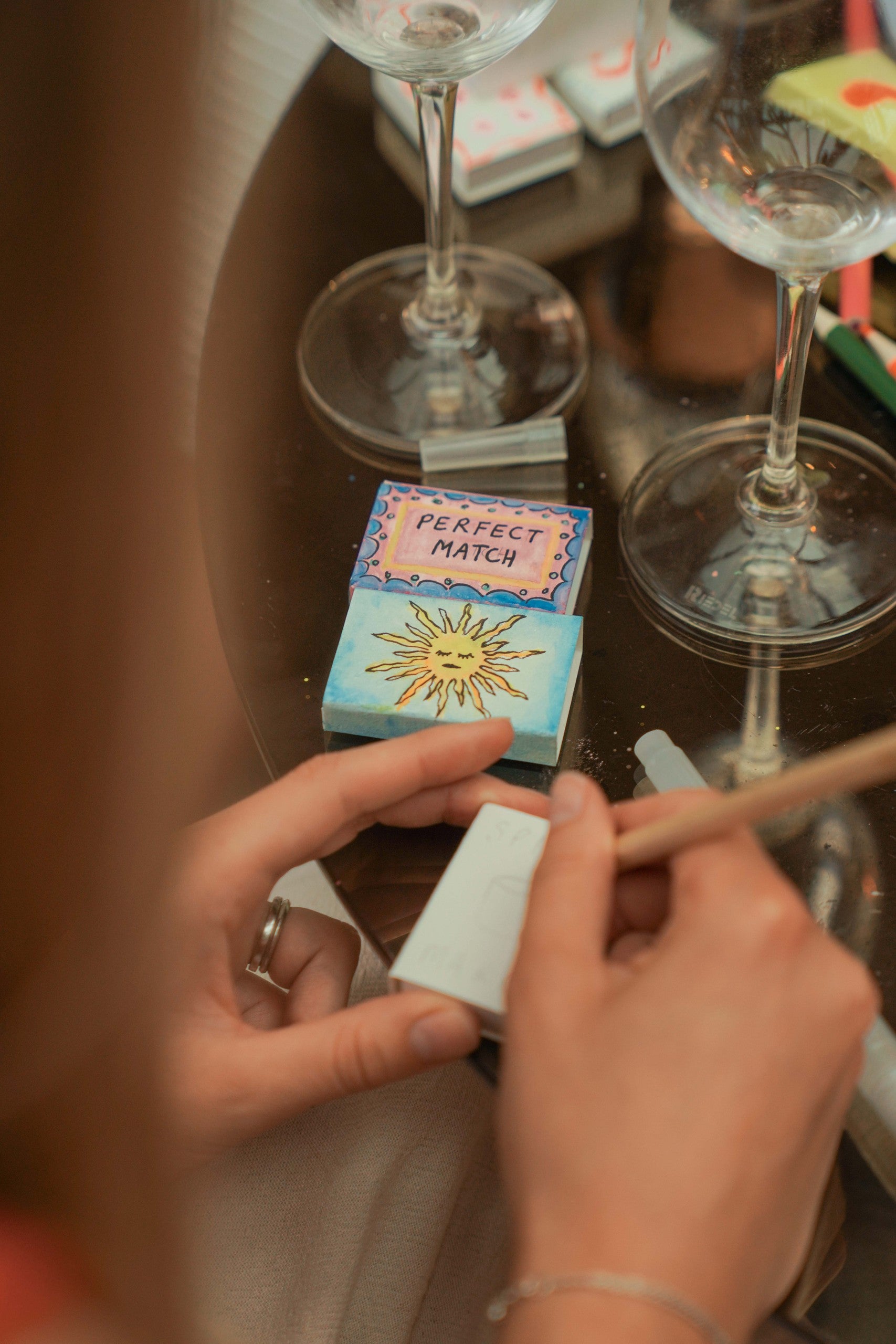 handmade matchboxes based london