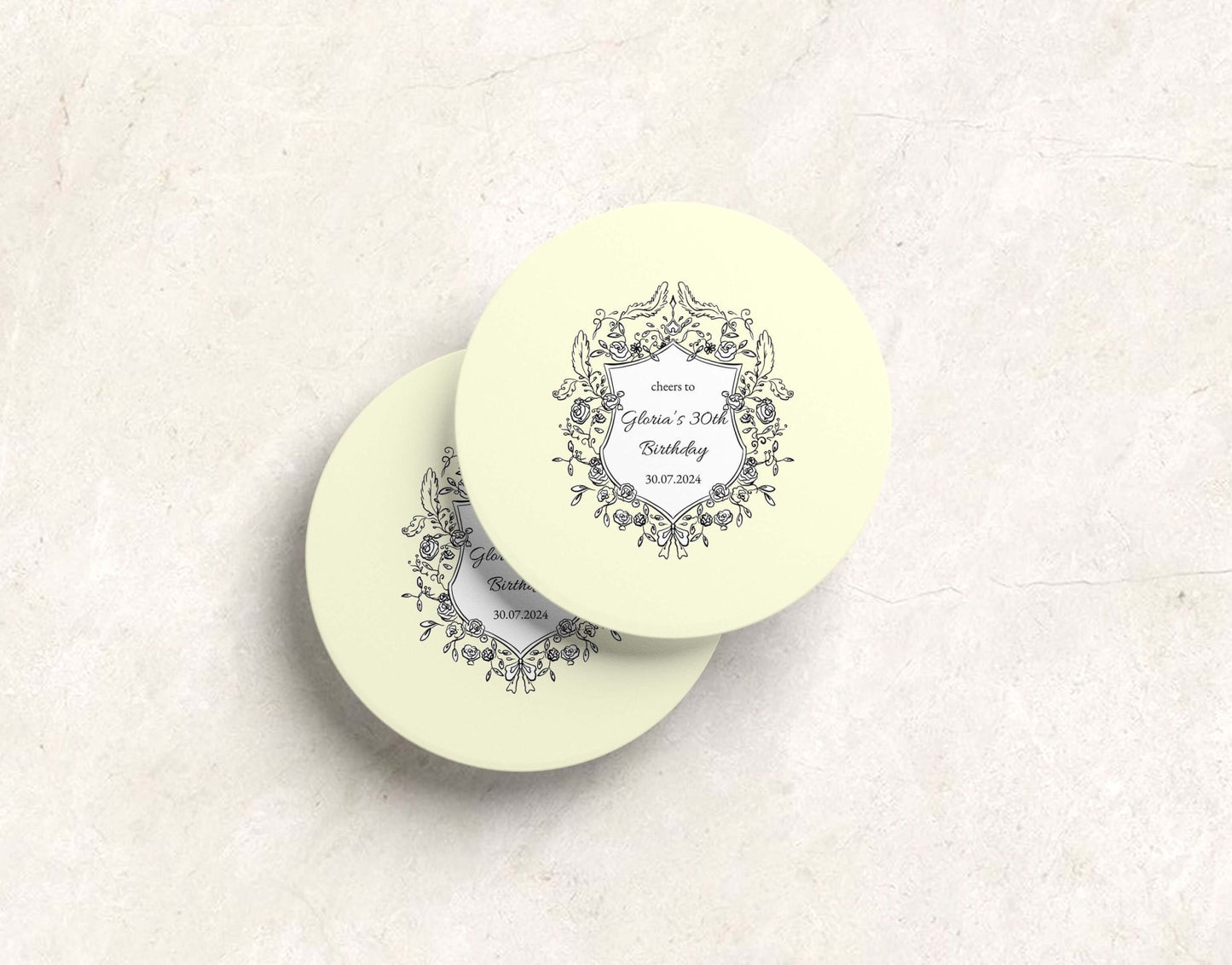 Custom Designed Coaster - The Laldie