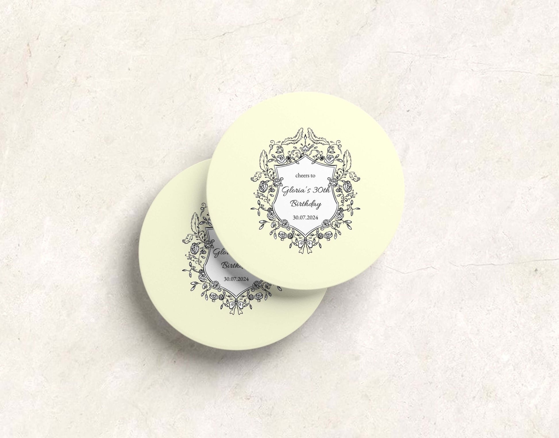 Custom Designed Coaster - The Laldie