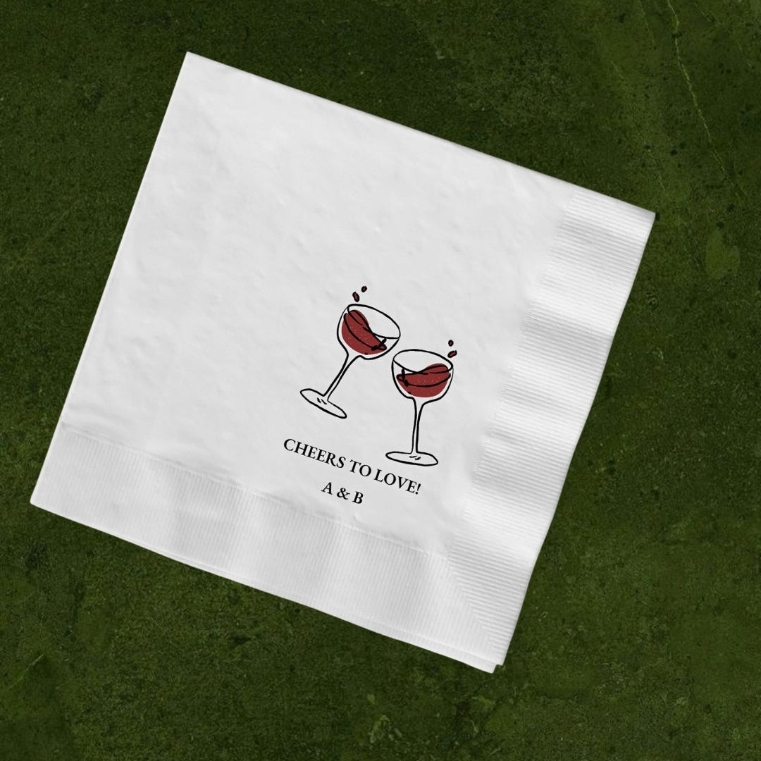 Custom Napkins – Elegant & Personalized - The Laldie