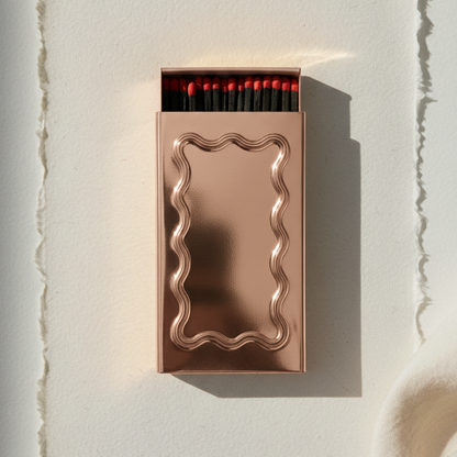 Silver Matchbox Holder, Luxury Decorative Match Holder | The Laldie