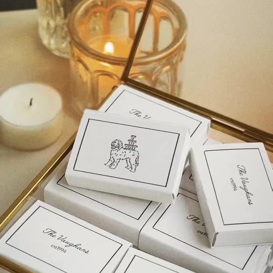 Custom Wedding Matchboxes Made in London Shipping Worlwide