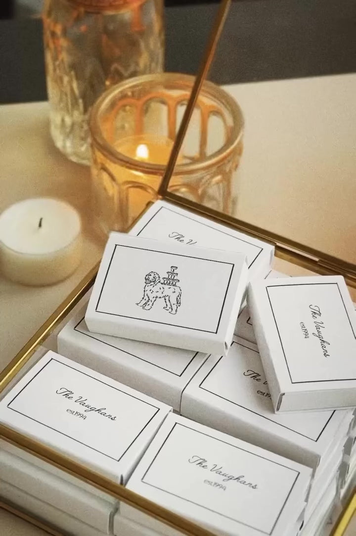 Custom Wedding Matchboxes Made in London Shipping Worlwide